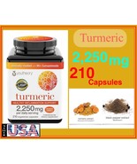 youtheory Turmeric 2250mg Extra Strength 210 Capsules - $1,081.43 MXN