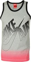 Nike Mens Pivot Tank Top Color Grey/Black Size Medium - £33.38 GBP