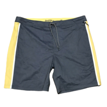 Goodfellow NWT Men&#39;s Hybrid Board Shorts Swimsuit ~ Sz 40 ~ Gray,Yellow,White - £13.50 GBP