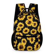 Mondxflaur Sunflower Backpacks for School Kids Teen Schoolbag Lightweigh... - $645.13 MXN