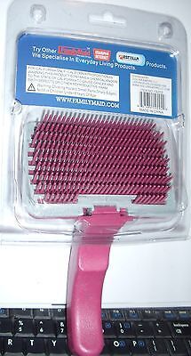 Pet Cleaning Brush (PINK Color) Size: 4.75 inch x 7.5 inch ((FamilyMaid ... - $5.93