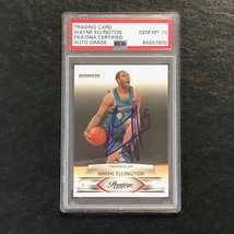 2009-10 Panini Prestige #178 Wayne Ellington Signed Card Auto 10 Psa Slabbed Tim - £47.17 GBP