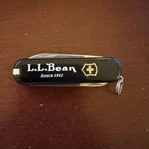 L.L. Bean Black Discontinued Victorinox Classic SD Swiss Army Knife, EDC, Key - £22.08 GBP