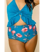 CORAL REEF LEISURE REVERSIBLE BATHING SUIT BOTTOMS ASST SIZES 21232-BBFL... - £7.51 GBP