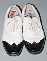 Womens Footjoy LoPro leather golf shoes , 7 medium - $47.49