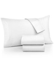 AQ Textiles Ultra Cool SaT-Shirtn 700 Thread Count 4 Piece Sheet Set,White,Queen - £39.86 GBP