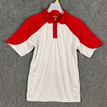 Russell Athletic Polo Shirt Small Short Sleeve Men&#39;s 100% Polyester Adul... - $254.58 MXN