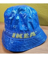 IKEA Bucket Hat Frakta KNORVA Blue Yellow Rain Sun Lined with Vent Holes... - €19,83 EUR