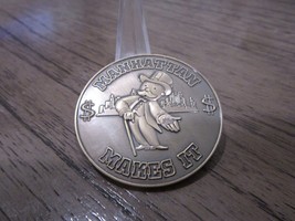 NYPD Tilly Manhattan Makes It Brooklyn Takes It Challenge Coin #882Q - £19.41 GBP