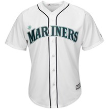 Seattle Marineros Majestic Fresco Base Camiseta de Béisbol - £106.66 GBP