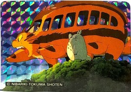 Hayao Miyazaki My Neighbor Totoro Collectible Holographic Card Sticker A - $39.99