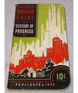 Chicago Souvenir Pocket Guide to a Century of Progress 1933 World&#39;s Fair - $9.95