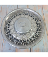 1975-1985 Cadillac DeVille Seville Fleetwood 15in Wire Spoke Hubcap w Em... - $81.94 CAD