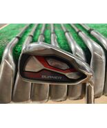 Taylormade Aerorburner HL Golf Iron Set 4-PW,AW Regular Flex Steel Shaft - $299.25
