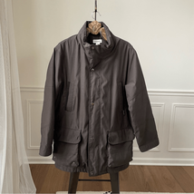 Joseph &amp; Feiss Zip Snap Coat Brown Pockets Brown XL - $41.76