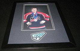 Jeremy Roenick Signed Framed 11x14 Photo Display Team USA Blackhawks - £50.88 GBP
