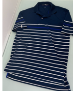 RLX Ralph Lauren Men Performance Golf Polo Shirt Medium M Navy Blue Mesh... - €20,98 EUR