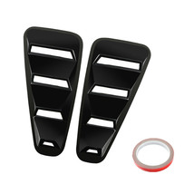 2PCs Black Side Vent Window 1/4 Quarter Scoop Louver For Ford Mustang 2010-2014 - £15.54 GBP