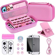 Younik Switch Oled Accessories Bundle, 16 In 1 Accessories Kit, Switch Game Case - £24.63 GBP