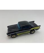 Vintage Hot Wheels ’57 Chevy Black 1976 Hong Kong Diecast Car - $9.90