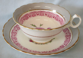 Cauldon 7587 Jesdon Floral Cup &amp; Saucer - $20.68