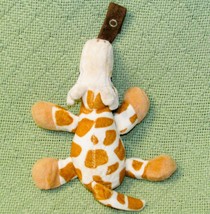 Nuby Giraffe Snugleez Pacifier And Teether Holder Plush Baby Stuffed Animal - £6.31 GBP