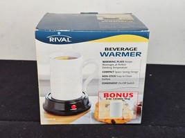 Rival Electric Beverage Warmer BW8MW, Black with Bonus White 8 ounce MUG, NOS - £7.77 GBP