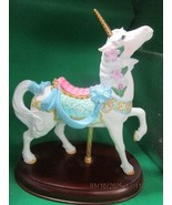 LENOX CAROUSEL HORSE CHRISTMAS unicorn 7.25&quot; - €106,06 EUR