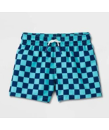 Cat &amp; Jack Baby Boys Size 0 - 3 mo Multi-Color Plaid Swim Trunks Expanda... - $10.53 CAD