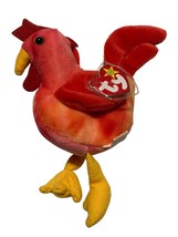 1996 BEANIE BABY : STRUT THE ROOSTER - RETIRED  (WITH TAG) - £11.60 GBP