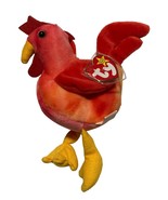 1996 BEANIE BABY : STRUT THE ROOSTER - RETIRED  (WITH TAG) - £11.72 GBP