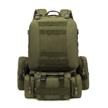 50L Backpack,Men&#39;s Military Backpack,4 in 1Molle Sport Bag,Outdoor Hiking Climbi - £72.86 GBP