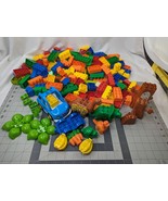 Building Blocks Dinosaur Vehicles Trees Lot Kids Home - $39.95