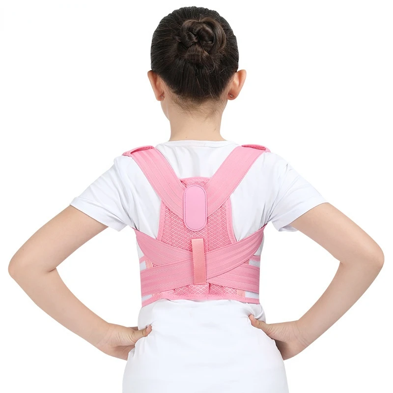 Sporting Children Back Posture Corrector Orthopedic Corset Shoulder Lumbar Wasit - £23.81 GBP