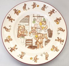 Mason&#39;s Child&#39;s Children&#39;s Plate 8&quot; Teddy Bears Vintage 1984 Made England - £29.40 GBP