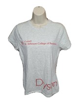 Cornell University SC Johnson College of Business Womens Medium Gray TShirt - £11.82 GBP