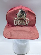 Vintage Starter UNLV Adjustable Baseball Hat Cap Red faded - £12.51 GBP