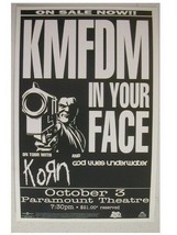 Kmfdm Poster Handbill Mdfmk K M F D M - £21.23 GBP
