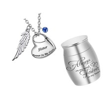 Urn Necklace for Ashes Cremation Jewelry Keepsake 12 - $84.37