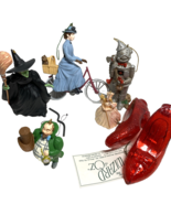 Vintage Miscellaneous Wizard of Oz Ornaments Lot of 6 - $700.09 MXN