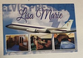 Elvis Presley Postcard Elvis Lisa Marie Airplane 4 Images In One - £2.78 GBP