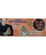 Circo NorteAmericano Presents Eriko Trevensolli Ticket Stub - $6.91 CAD