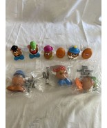 Vintage Wendy&#39;s Playskool Mini Mr Potato Head Spud Kids Lot 3 Sealed hasbro - £20.06 GBP