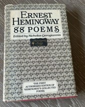 Ernest Hemingway 88 Poems Hardcover First Authorized Edition HCDJ - £39.56 GBP