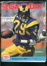 RAMS v BUCCANEERS OFFICIAL NFL PROGRAM 10/13/1985-TAMPA FR - $31.04