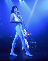 Queen Freddie Mercury in White Leotard 8x10 HD Aluminum Wall Art - £31.44 GBP