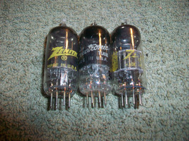 Vintage Lot of 3 6BZ6 Vacuum Tubes All Tested Good - £8.51 GBP