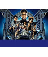 Black Panther Cast With Personalization Edible Cake Topper Image ABPID00... - €24,63 EUR