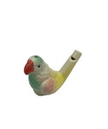 Parrot Toucan Bird Porcelain Ceramic Water Whistle Rare Vintage EUC - £21.32 GBP