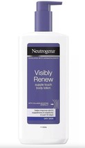 LuxProdX Neutrogena Visibly Renew Body Lotion with Collagen, Pump Bottle 13.5 oz - £30.36 GBP